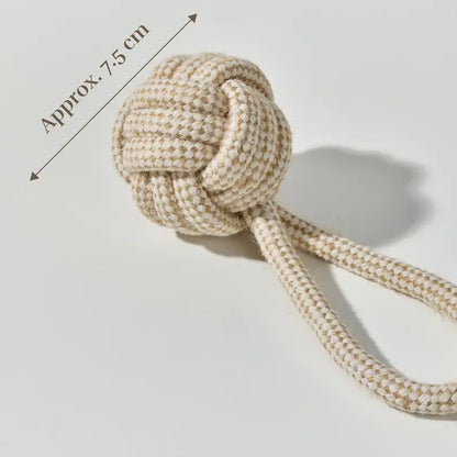 Monli Pet Toys - Rope Tug Ball | Dog Toy | Hemp Rope Dog Toy