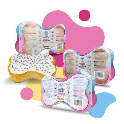 Dog Birthday Cake Kit - Birthday Cake with Pupfetti Sprinkles