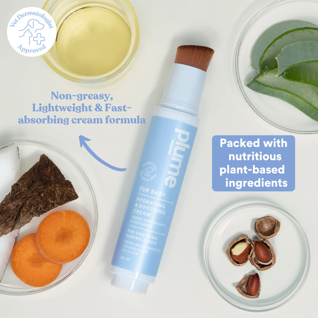 Plume Care - Hydrating & Soothing Cream for Paws, Elbows & Nose - Sensitive Skin Approved