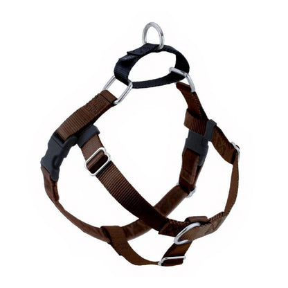 2 Hounds Design - Brown Freedom No-Pull Dog Harness