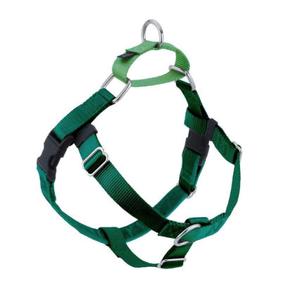 2 Hounds Design - Kelly Green Freedom No-Pull Dog Harness