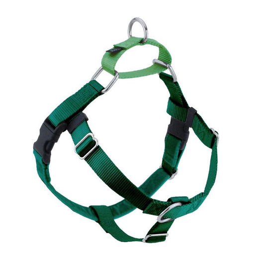 2 Hounds Design - Kelly Green Freedom No-Pull Dog Harness
