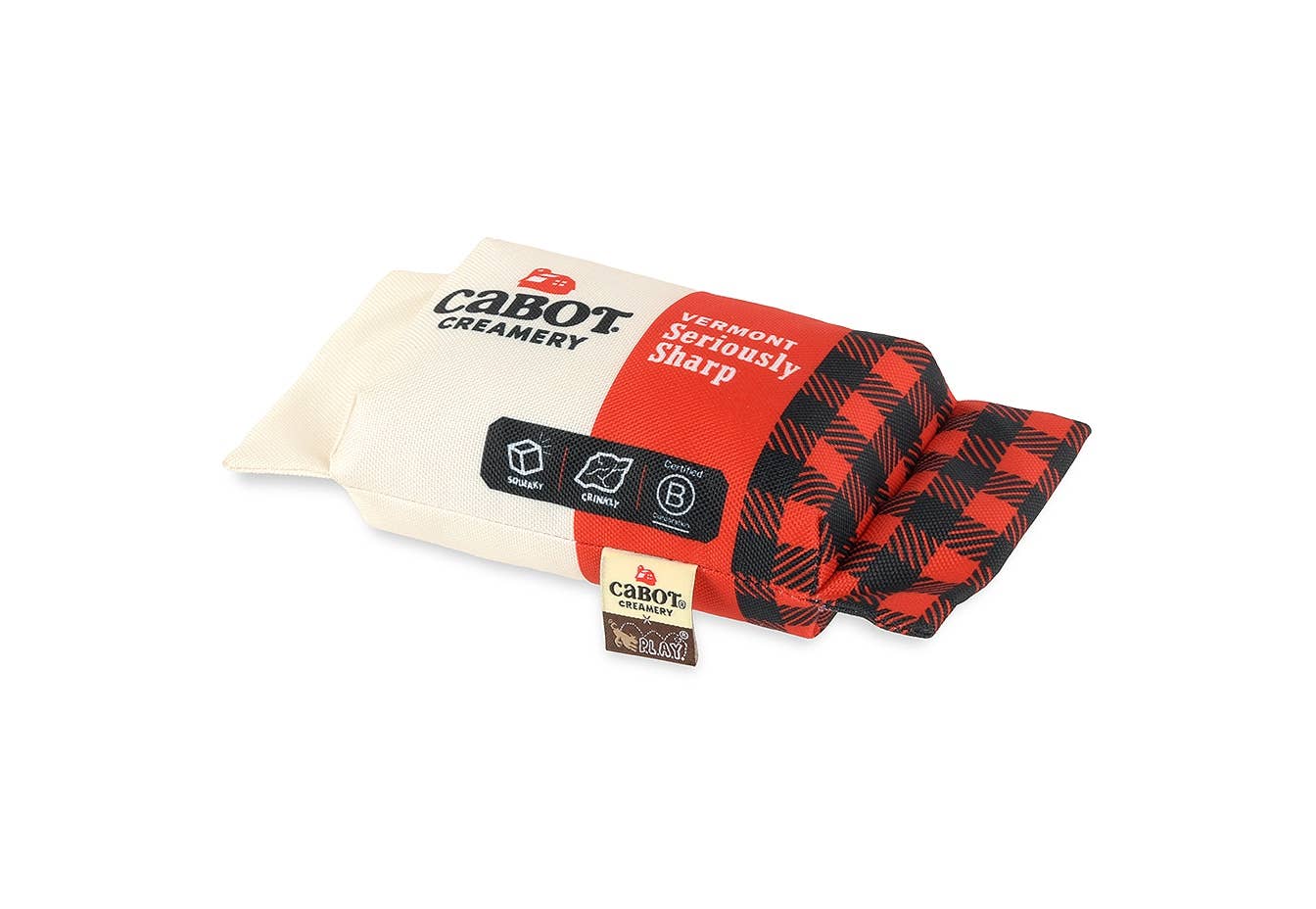 Play Pet Brands - P.L.A.Y. x Cabot Creamery Seriously Sharp Squeaker