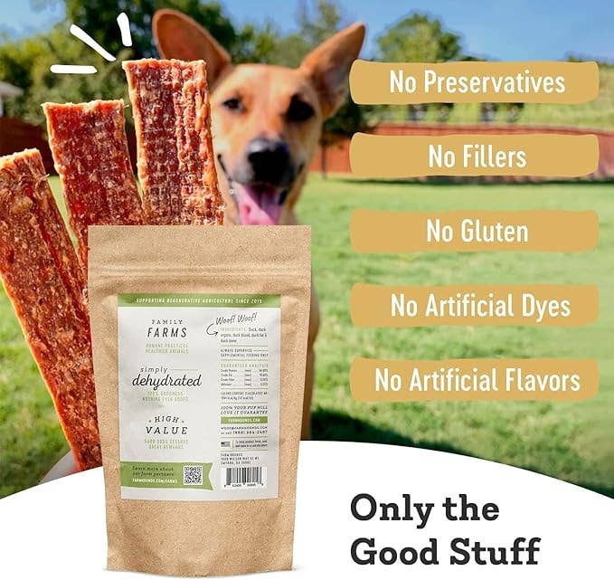 Farm Hounds - Duck Strips - All-Natural Dog Treats- 4.5 oz: 4.5oz