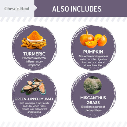 Chew + Heal : Senior Wild Alaskan Salmon Limited Ingredient Dog Treats: 5oz