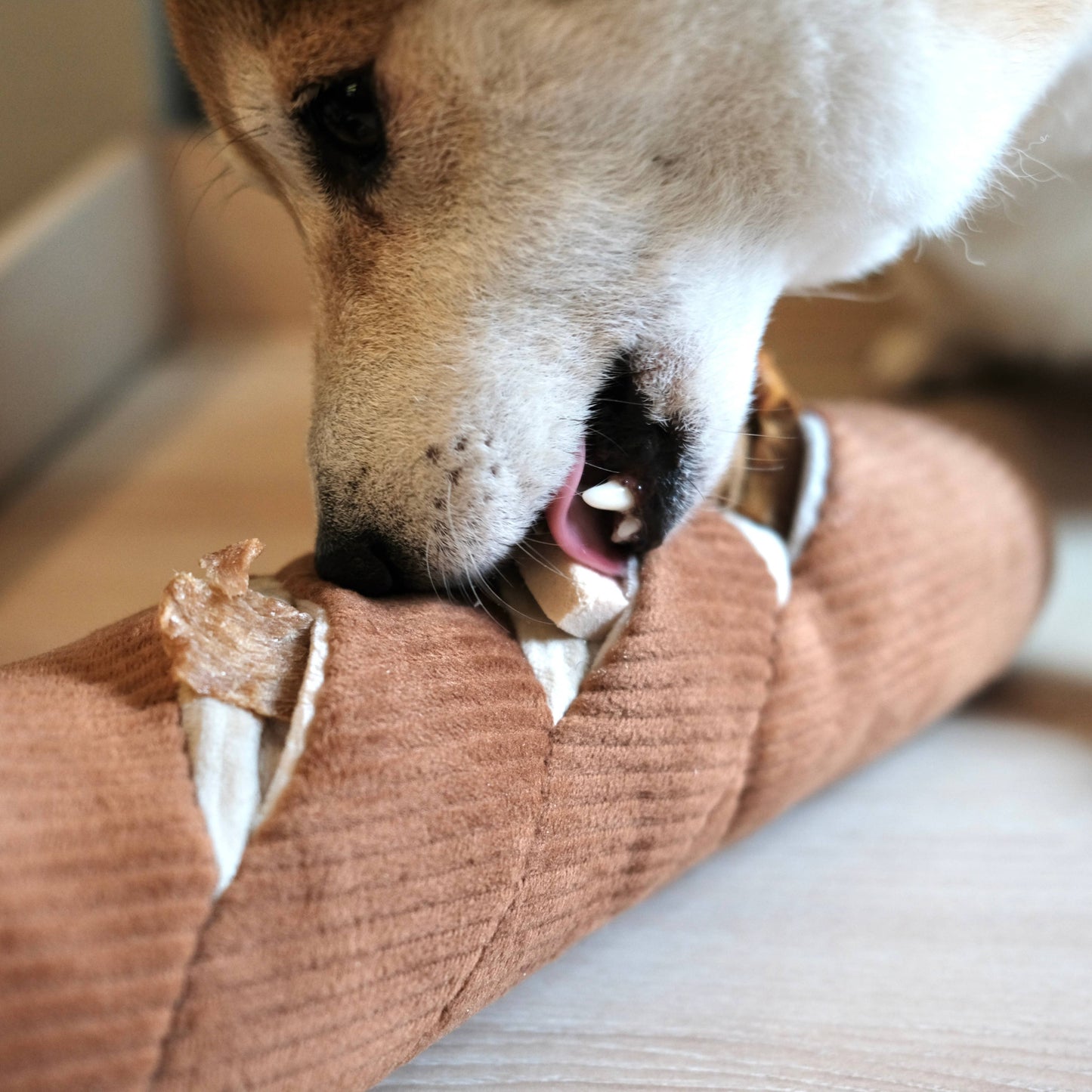 Lambwolf Collective: BAGUETTE//ENRICHMENT DOG TOY