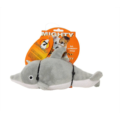 Mighty Jr Ocean Dolphin, Plush, Squeaky Dog Toy