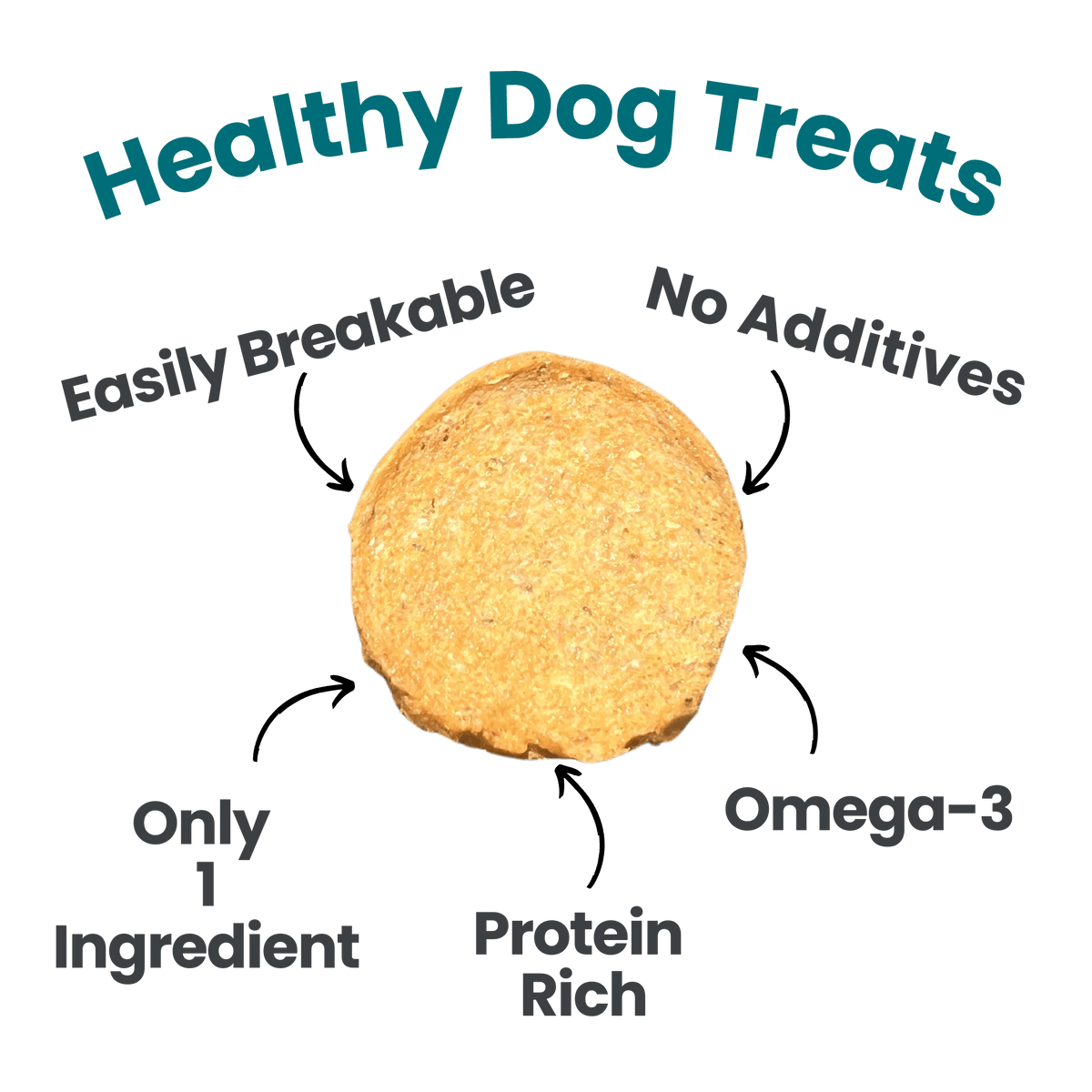 Farm To Pet - Walleye Fish Chips Dog Treats – Made in USA: Standard 4oz