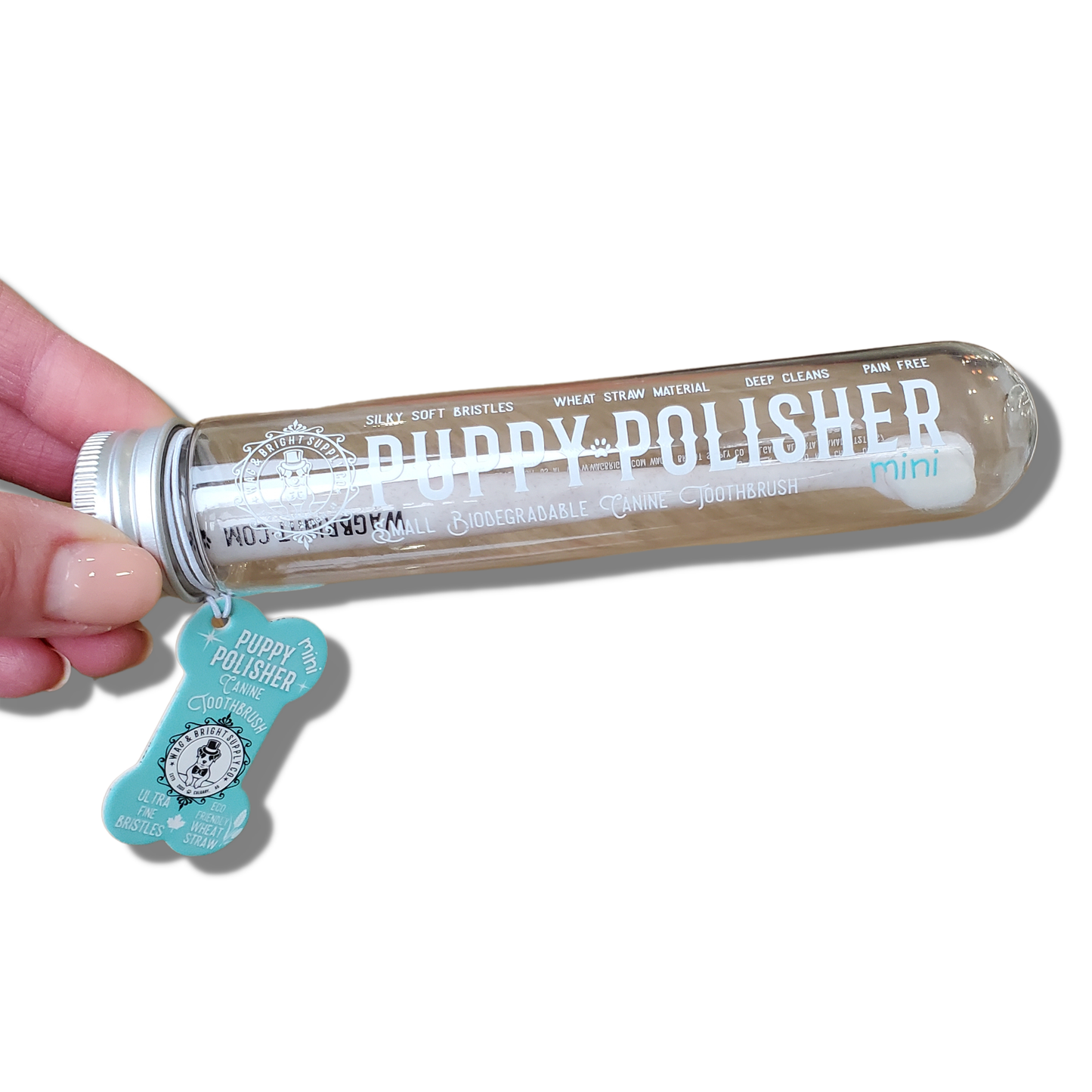Wag & Bright Supply Co.: Puppy Polisher Mini Eco Toothbrush (Small)
