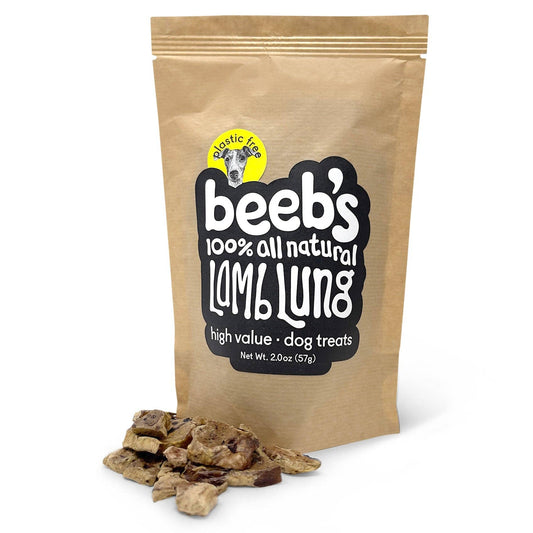 Beeb's - All Natural Lamb Lung : Refill Bag 2.0 oz