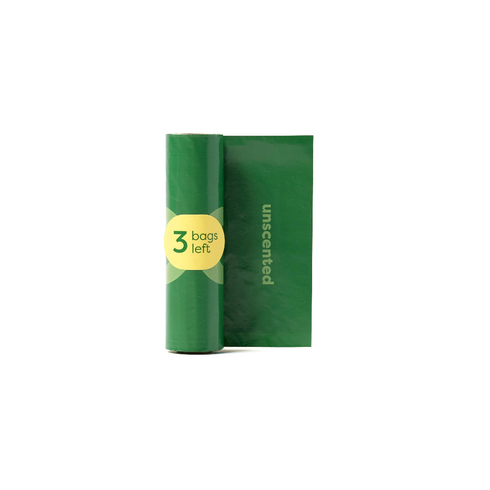 Earth Rated - Unscented Poop Bags 120ct on 8 Refill Rolls