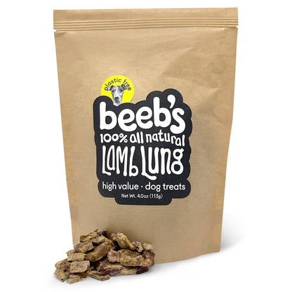 Beeb's - All Natural Lamb Lung : Refill Bag 2.0 oz