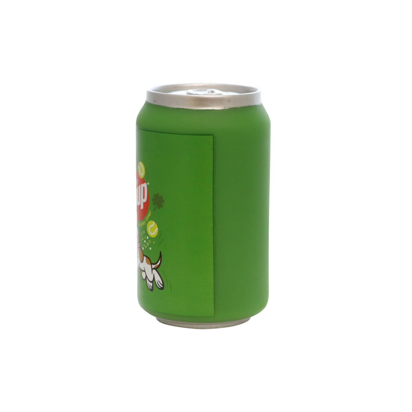 Silly Squeaker Soda Can Lucky Pup, Squeaky Novelty Dog Toy
