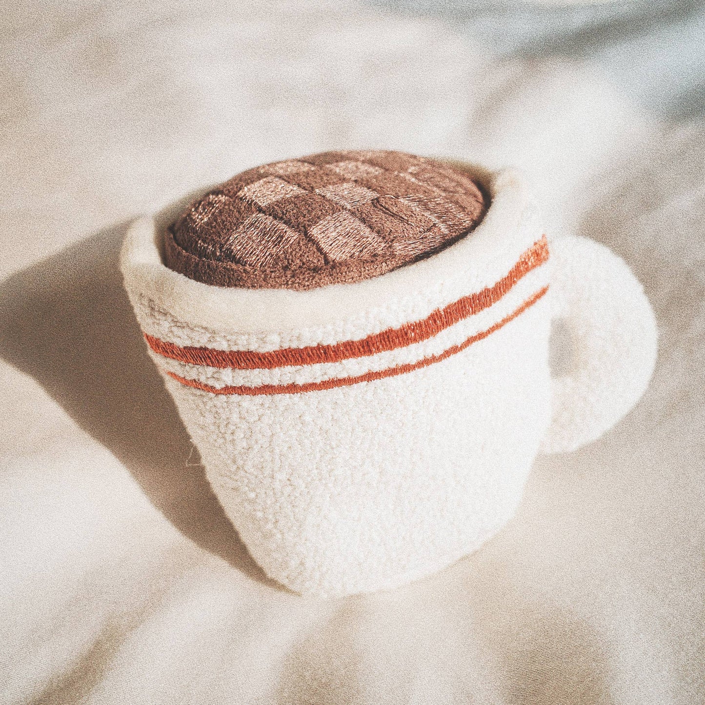 Lambwolf Collective - ESPRESSO POP // ENRICHMENT DOG TOY // Squeaky Ball
