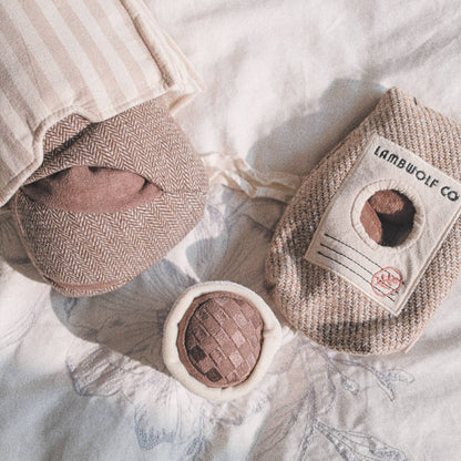 Lambwolf Collective - ESPRESSO POP // ENRICHMENT DOG TOY // Squeaky Ball