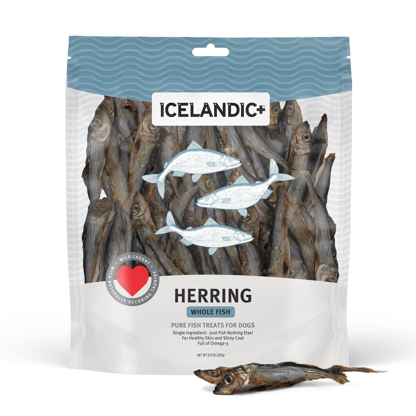 Icelandic+ - Herring Whole Fish Dog Treats 3.0 oz