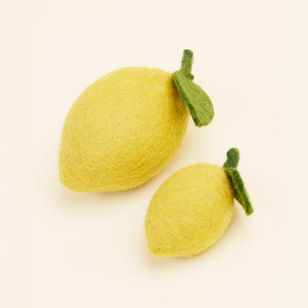 Modernbeast - LEMON Wool Dog & Cat Toy: Large