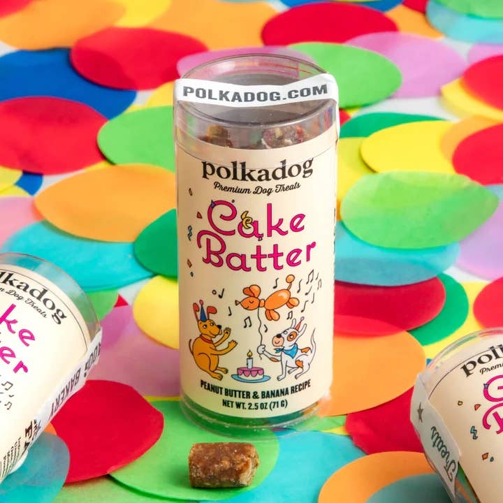 Polkadog -  Cake Batter Dog Treats - Peanut Butter & Banana