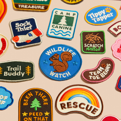 Scout's Honour - Trail Buddy iron-on patch for dogs