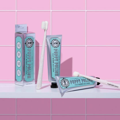 Wag & Bright Supply Co.: Puppy Polish Toothpaste - Old Fashioned Peanut Butter