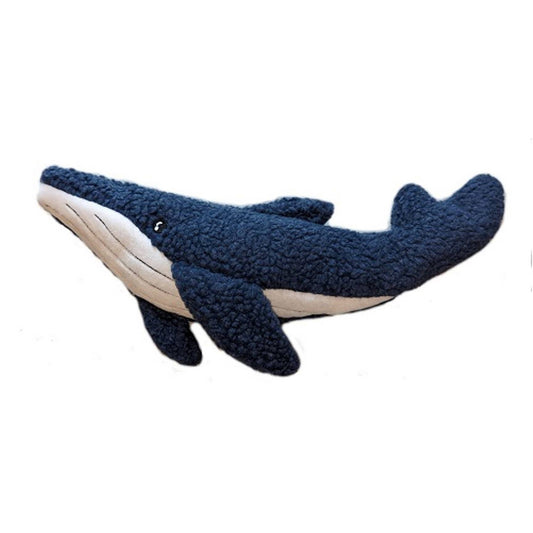 Dog Star - Winston the Blue Whale Fleece Dog Toy