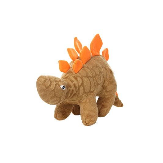 Mighty Dinosaur Stegosaurus, Plush, Squeaky Dog Toy