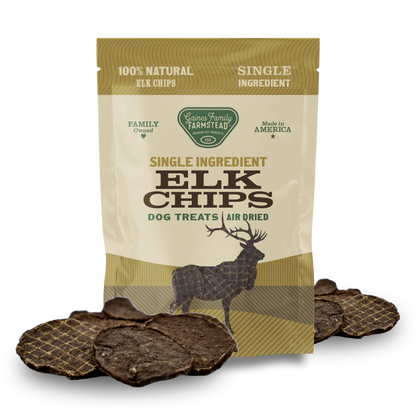 Gaines Family Farmstead - Elk Chips: 4.5oz