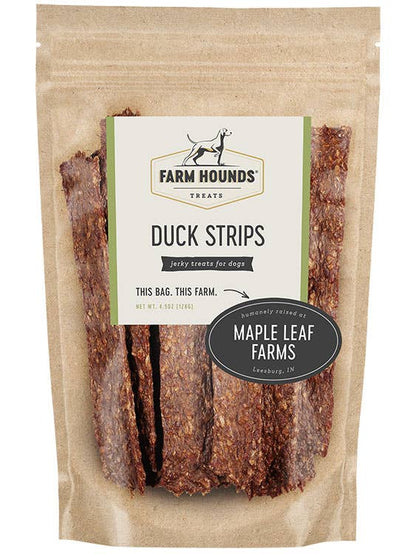 Farm Hounds - Duck Strips - All-Natural Dog Treats- 4.5 oz: 4.5oz