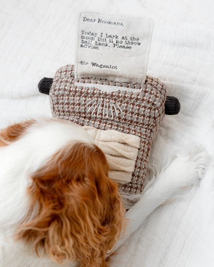 Lambwolf Collective: Typrewriter - Enrichment Dog Toy