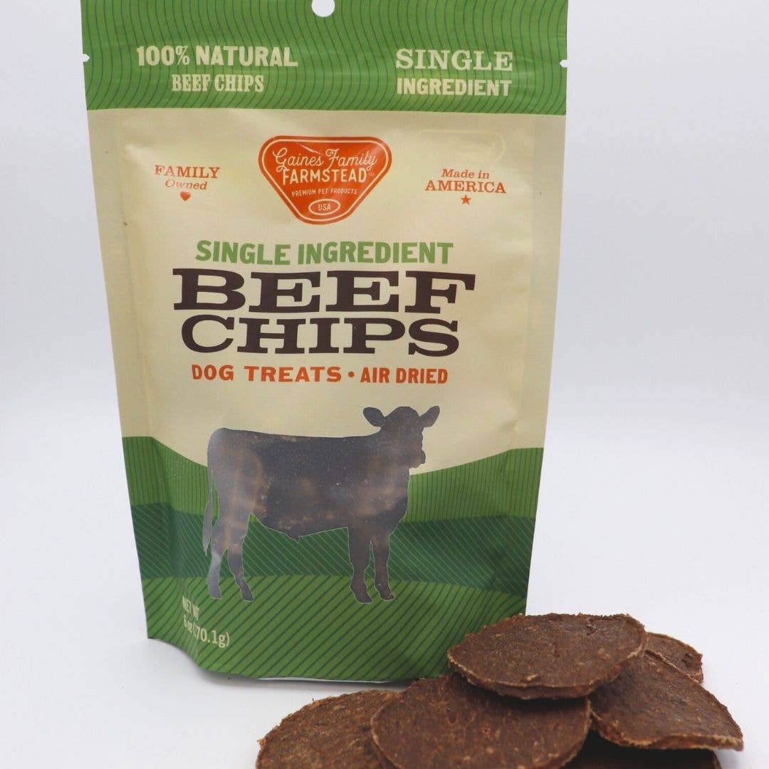 Gaines Family Farmstead - Beef Chips: 6oz
