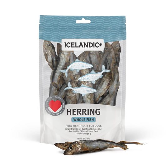 Icelandic+ - Herring Whole Fish Dog Treats 3.0 oz