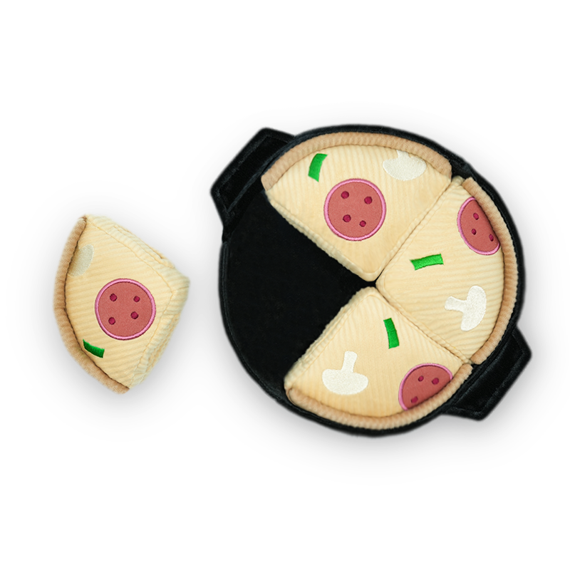 Lambwolf Collective - DEEP DISH PIZZA//ENRICHMENT DOG TOY
