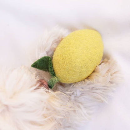 Modernbeast - LEMON Wool Dog & Cat Toy: Large