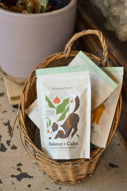 Botanical Bones - Balance + Calm Cookies - All Natural, Organic Dog Treats