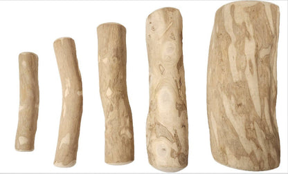 Advance Pet Products - All-Natural Wood Chews for Dogs! Olive Wood and Coffee Wood: Single / Medium