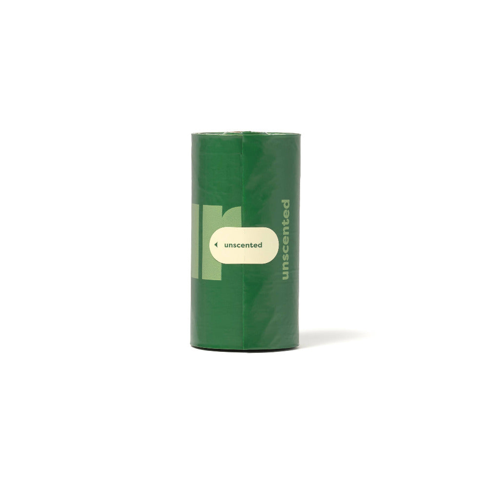 Earth Rated - Unscented Poop Bags 120ct on 8 Refill Rolls