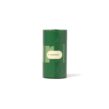 Earth Rated - Unscented Poop Bags 120ct on 8 Refill Rolls