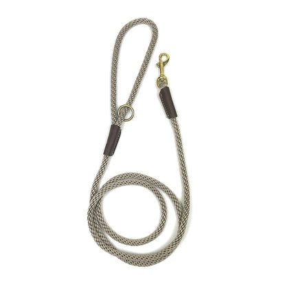 Mendota Dog Rope Leash - Beige