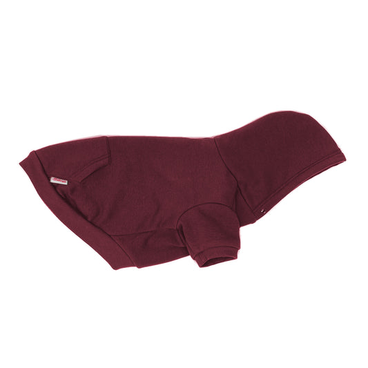 Pullover Dog Hoodie - Burgundy