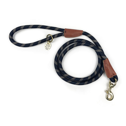 Milltown Rope Leash - Black