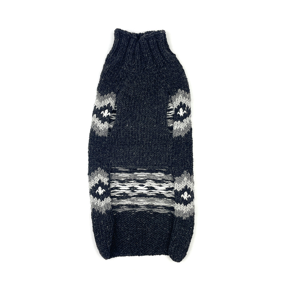 Chilly Dog Sweater - Grey Diamond
