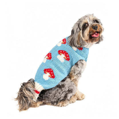 Chilly Dog Sweater - Mushroom