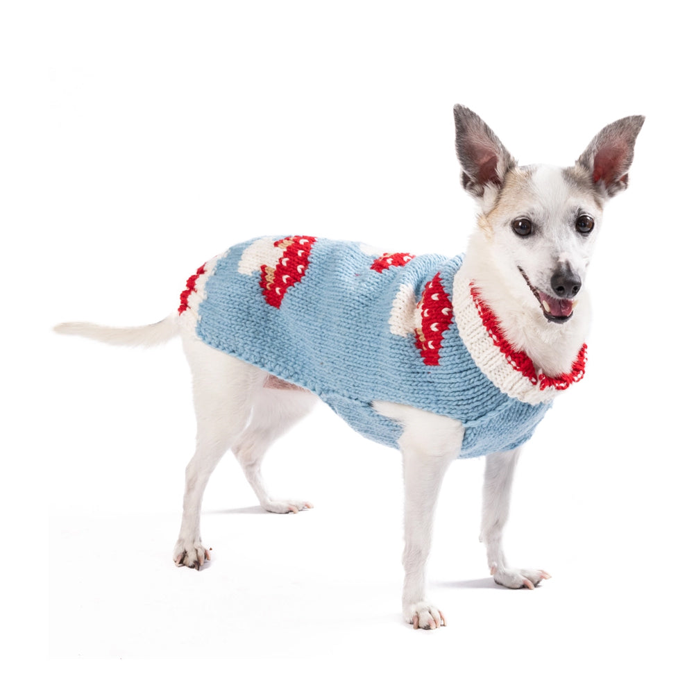 Chilly Dog Sweater - Mushroom