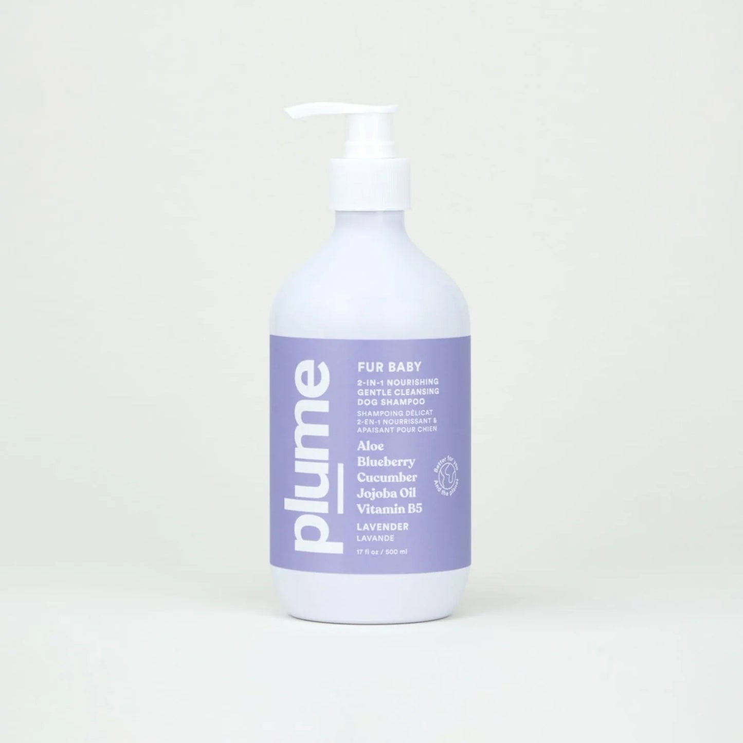 Plume Care - Natural, Soothing & Nourishing Pet Shampoo for Sensitive Skin - Lavender