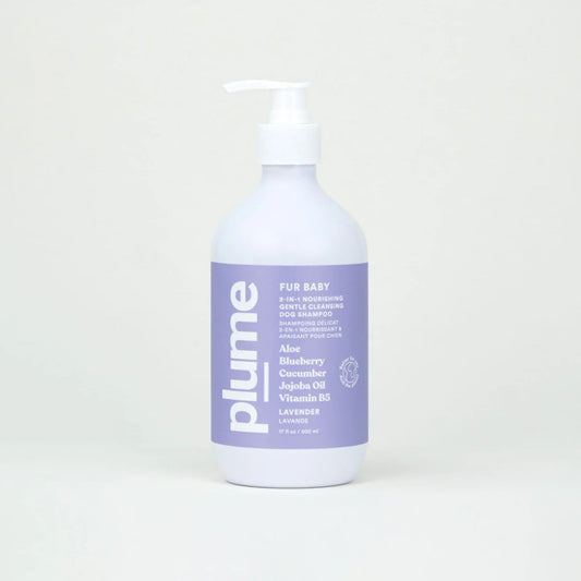 Plume Care - Natural, Soothing & Nourishing Pet Shampoo for Sensitive Skin - Lavender