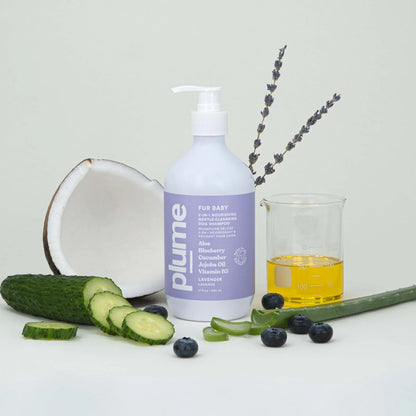 Plume Care - Natural, Soothing & Nourishing Pet Shampoo for Sensitive Skin - Lavender