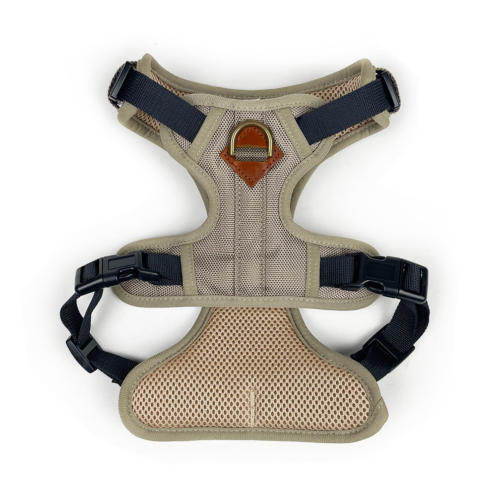 Adjustable Dog Harness - Beige