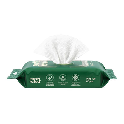 Earth Rated - Dog Eye Cleansing Wipes 60ct