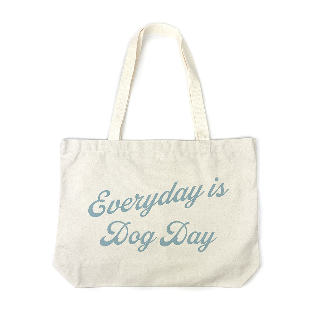 Everyday is Dog Day Canvas Tote Bag