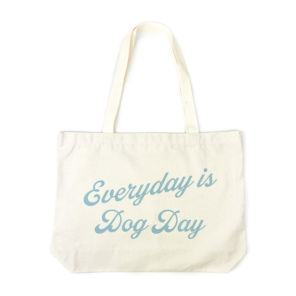 Everyday is Dog Day Canvas Tote Bag